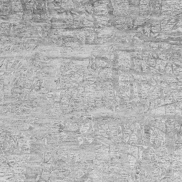 Serging Thickness of Abstract Gray Contemporary Rug, con2323gry