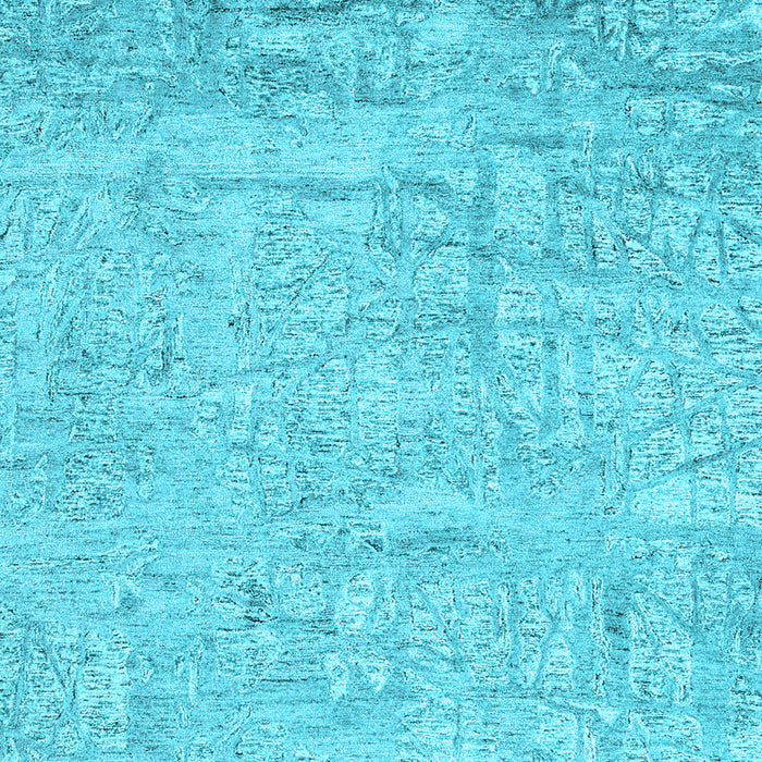Abstract Light Blue Contemporary Rug, con2323lblu