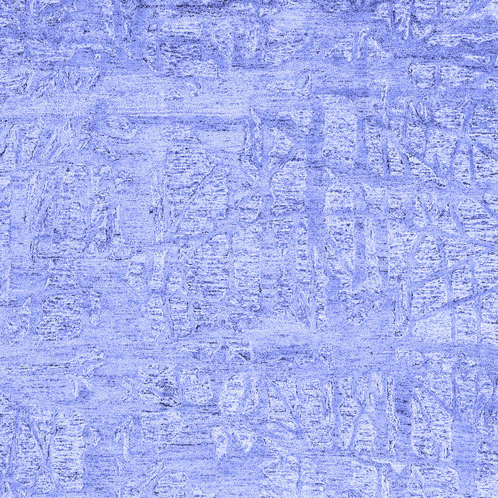 Machine Washable Abstract Blue Contemporary Rug, wshcon2323blu