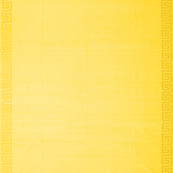 Solid Yellow Modern Rug, con2324yw