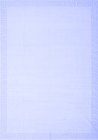 Solid Blue Modern Rug, con2324blu