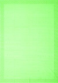 Solid Green Modern Rug, con2324grn