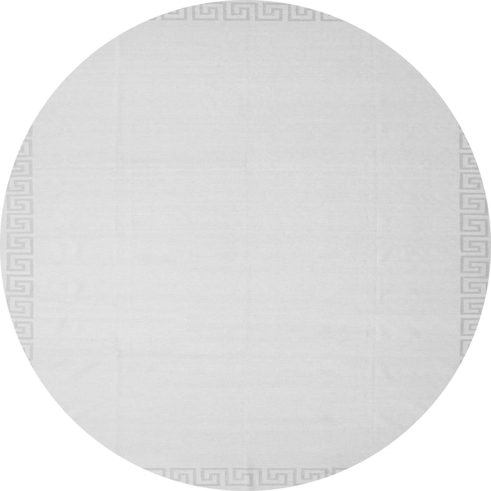 Square Solid Gray Modern Rug, con2324gry