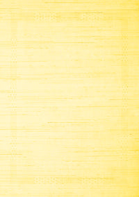 Solid Yellow Modern Rug, con2325yw