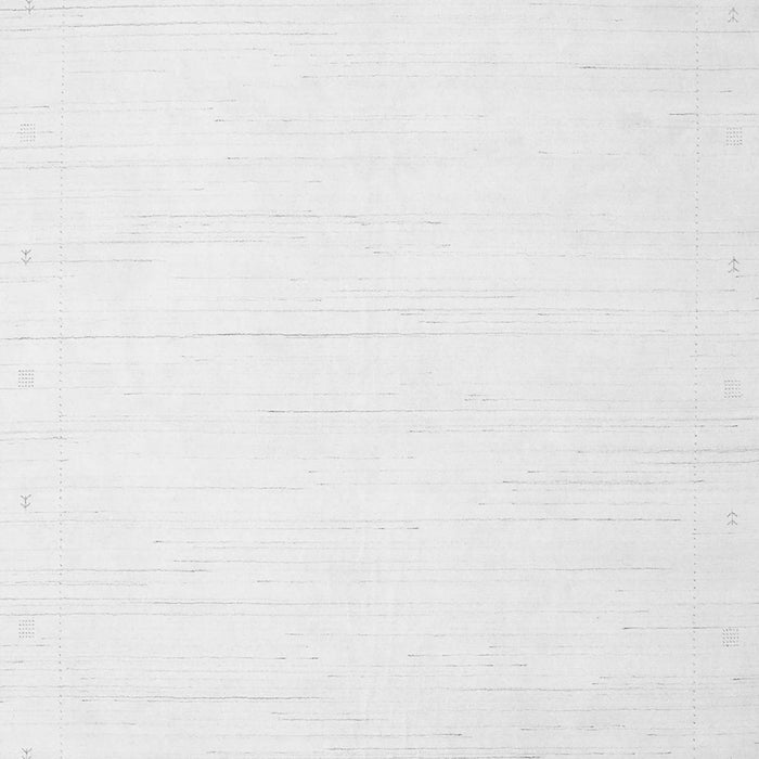 Serging Thickness of Machine Washable Solid Gray Modern Rug, wshcon2326gry