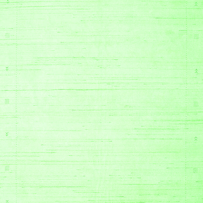 Solid Green Modern Rug, con2326grn