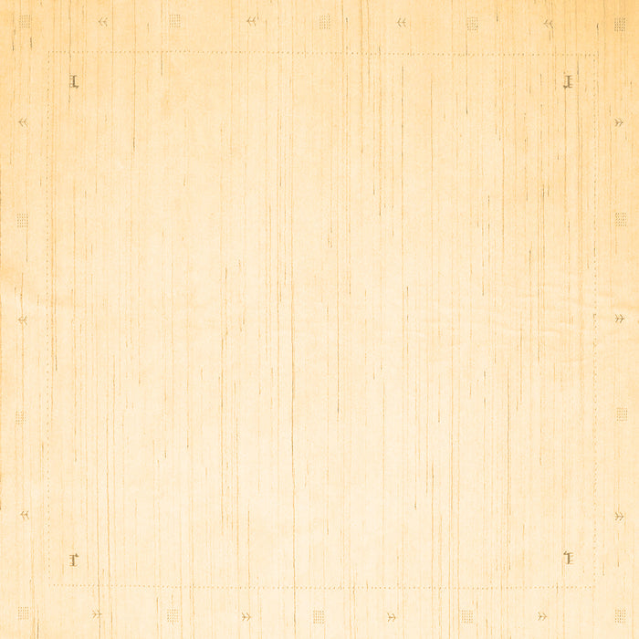 Square Machine Washable Solid Brown Modern Rug, wshcon2326brn