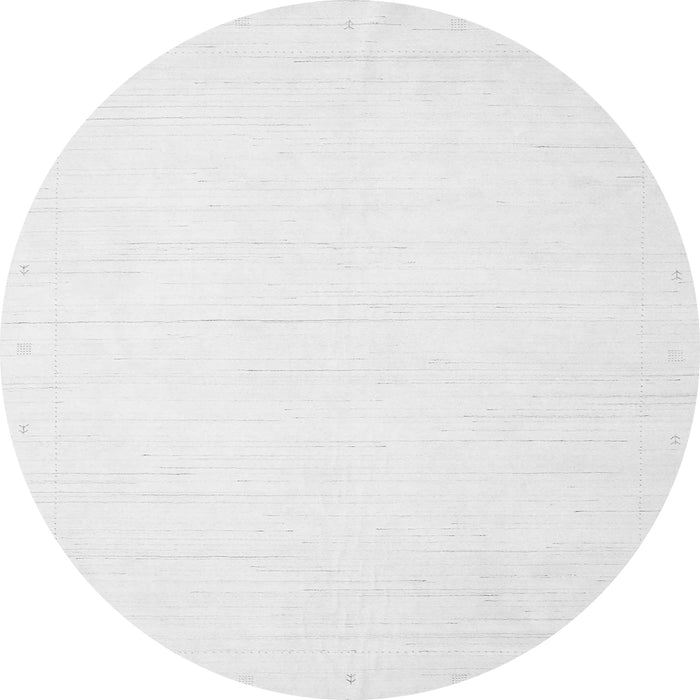 Machine Washable Solid Gray Modern Rug, wshcon2326gry