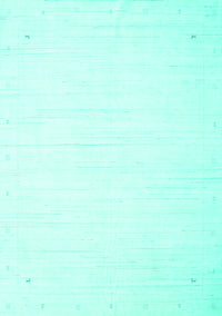 Solid Turquoise Modern Rug, con2326turq