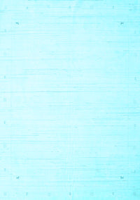 Solid Light Blue Modern Rug, con2326lblu