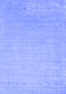 Abstract Blue Contemporary Rug, con2327blu