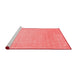 Contemporary Red Washable Rugs