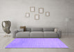 Machine Washable Abstract Purple Contemporary Area Rugs in a Living Room, wshcon2327pur