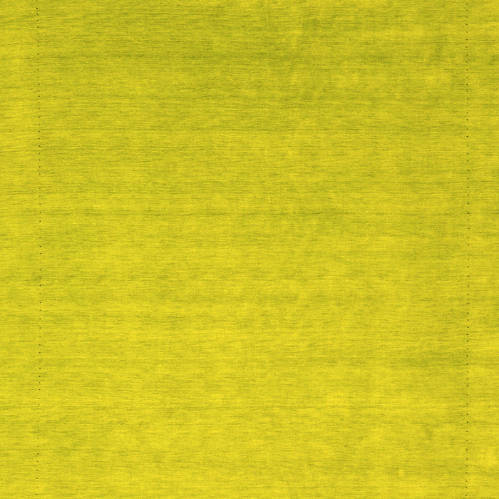 Abstract Yellow Contemporary Rug, con2327yw