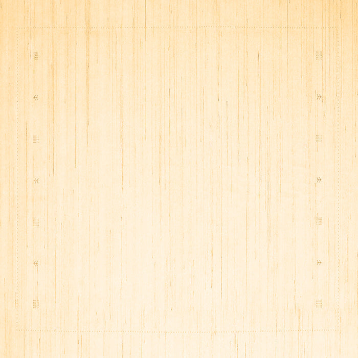 Square Solid Brown Modern Rug, con2328brn