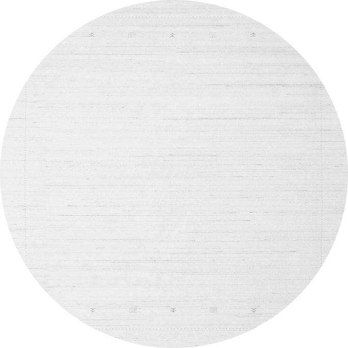 Machine Washable Solid Gray Modern Rug, wshcon2328gry