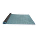 Thickness of Contemporary Denim Blue Modern Rug, con2329