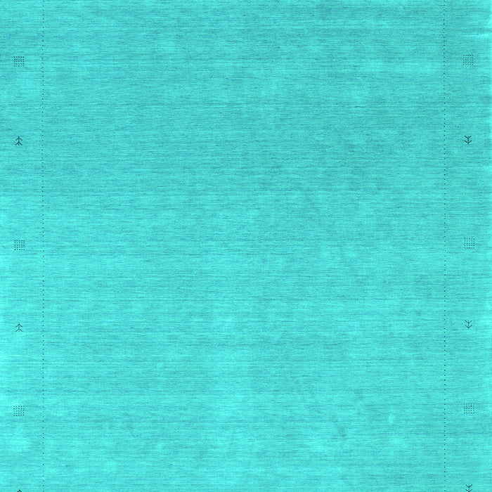 Machine Washable Abstract Turquoise Contemporary Area Rugs, wshcon2329turq