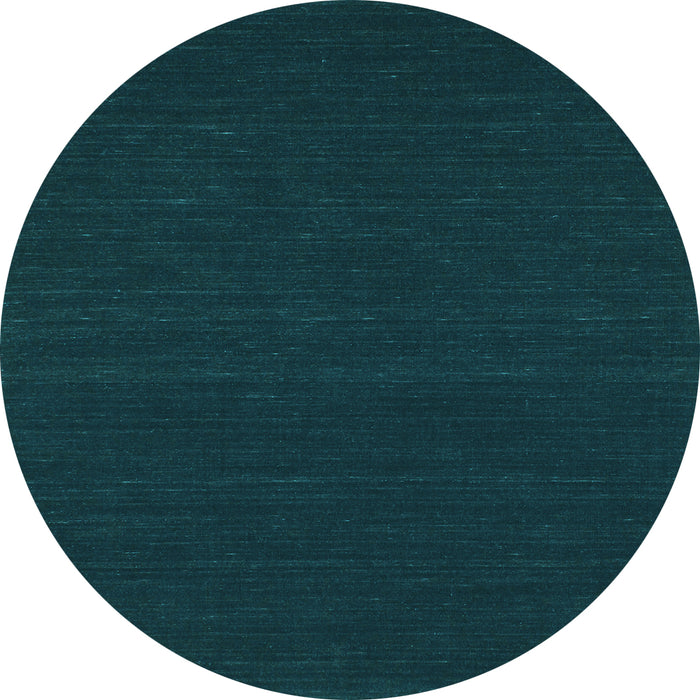Round Abstract Light Blue Contemporary Rug, con232lblu