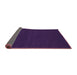 Sideview of Abstract Purple Contemporary Rug, con232pur