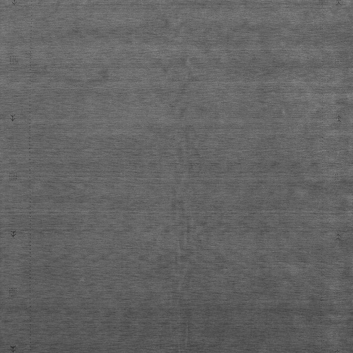 Serging Thickness of Machine Washable Abstract Gray Contemporary Rug, wshcon2330gry