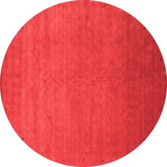 Machine Washable Abstract Red Contemporary Rug, wshcon2330red