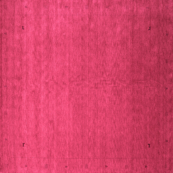 Square Abstract Pink Contemporary Rug, con2330pnk