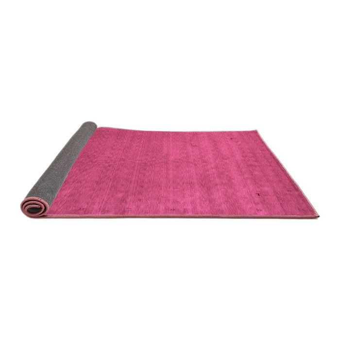 Sideview of Abstract Purple Contemporary Rug, con2330pur