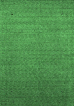 Abstract Emerald Green Contemporary Rug, con2330emgrn