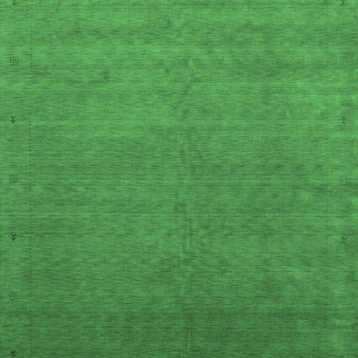 Abstract Emerald Green Contemporary Rug, con2330emgrn