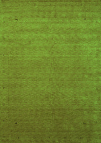 Abstract Green Contemporary Rug, con2330grn