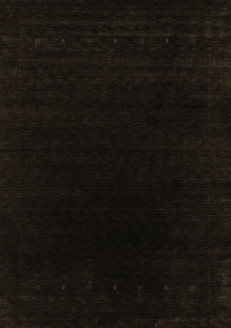 Abstract Brown Contemporary Rug, con2331brn