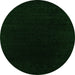 Machine Washable Abstract Green Contemporary Area Rugs, wshcon2331grn