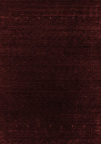 Abstract Red Contemporary Rug, con2331red