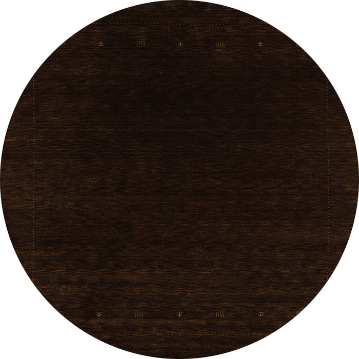 Square Abstract Orange Contemporary Rug, con2331org