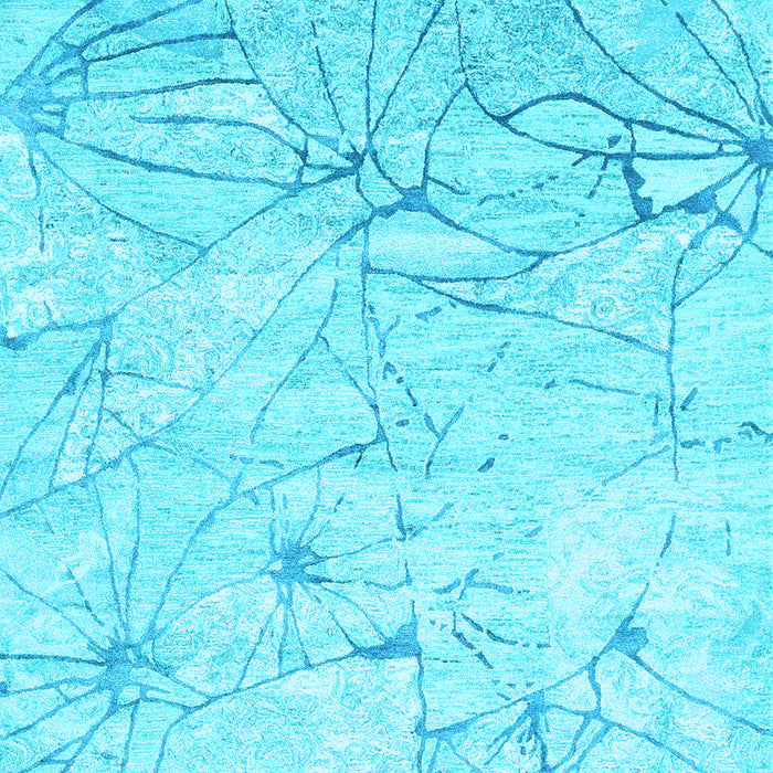 Abstract Light Blue Contemporary Rug, con2332lblu