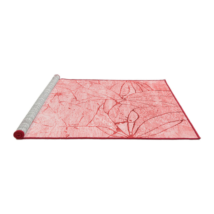 Contemporary Red Washable Rugs