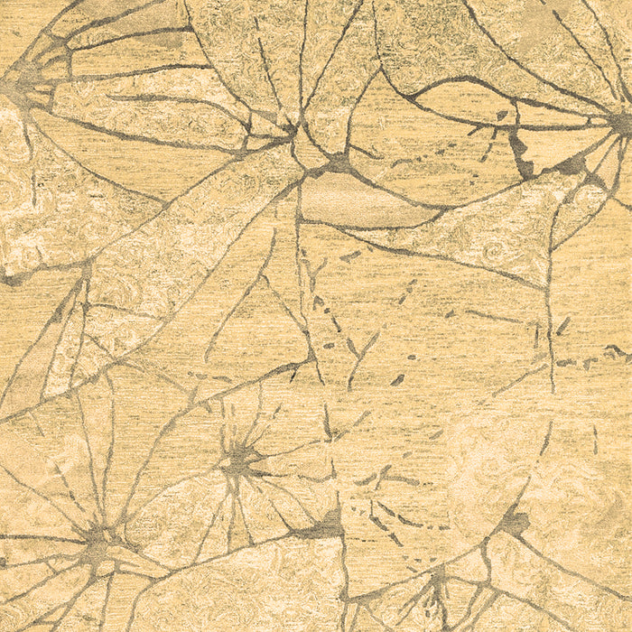 Abstract Brown Contemporary Rug, con2332brn