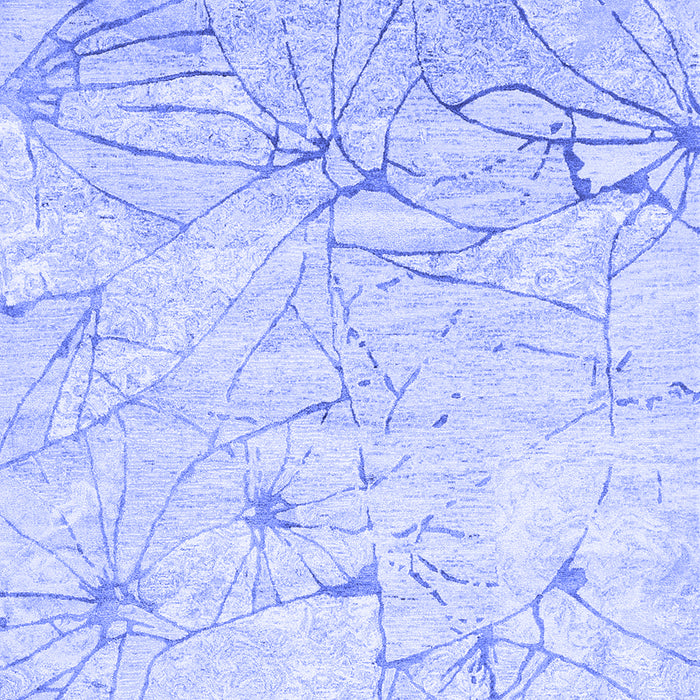 Machine Washable Abstract Blue Contemporary Rug, wshcon2332blu