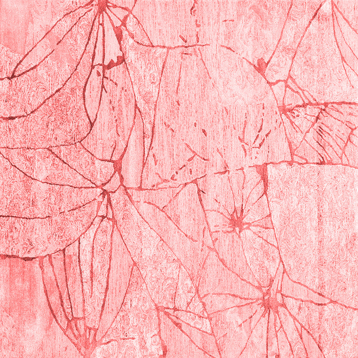 Abstract Red Contemporary Rug, con2332red