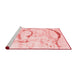 Contemporary Red Washable Rugs