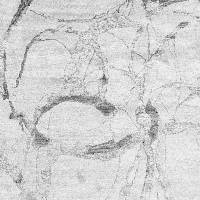 Abstract Gray Contemporary Rug, con2333gry