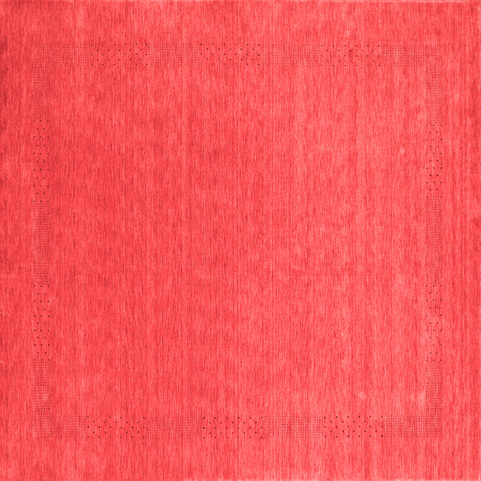 Machine Washable Abstract Red Contemporary Rug, wshcon2334red