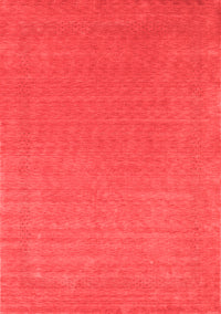 Abstract Red Contemporary Rug, con2334red