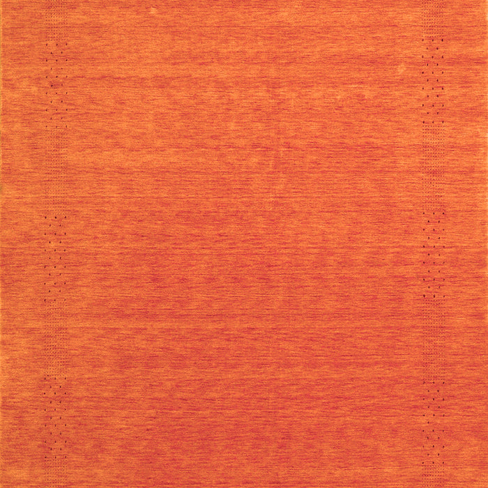 Serging Thickness of Machine Washable Abstract Orange Contemporary Area Rugs, wshcon2334org