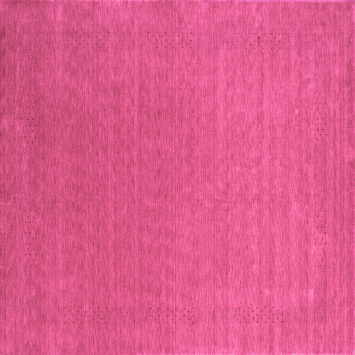 Square Abstract Purple Contemporary Rug, con2334pur