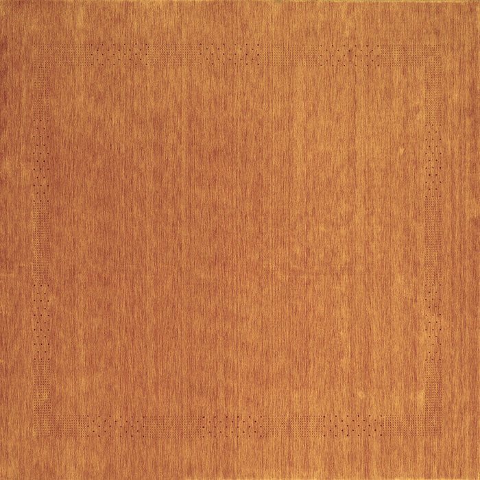 Square Abstract Brown Contemporary Rug, con2334brn