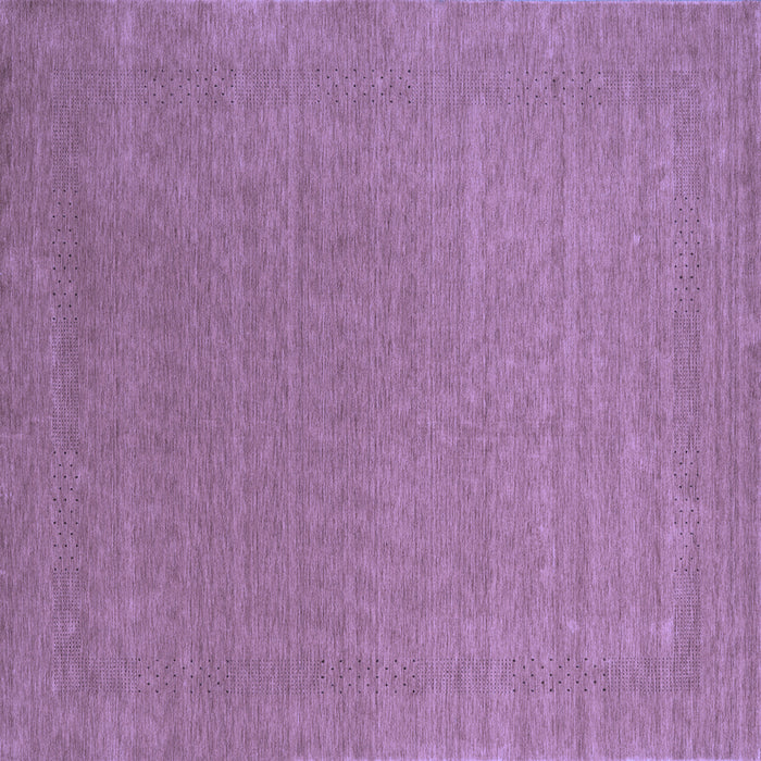 Square Abstract Blue Contemporary Rug, con2334blu