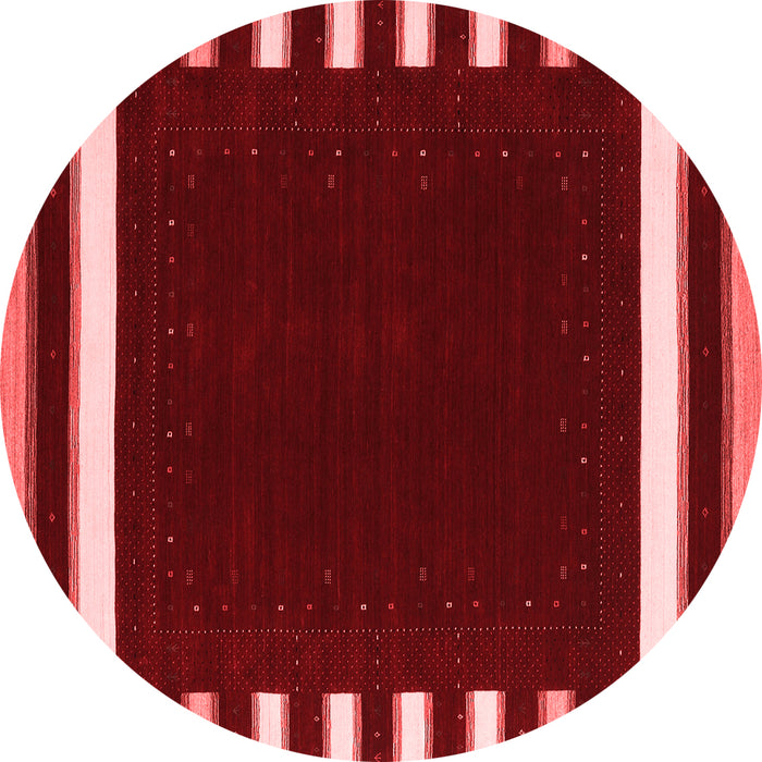 Abstract Red Contemporary Rug, con2335red