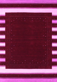 Abstract Pink Contemporary Rug, con2335pnk